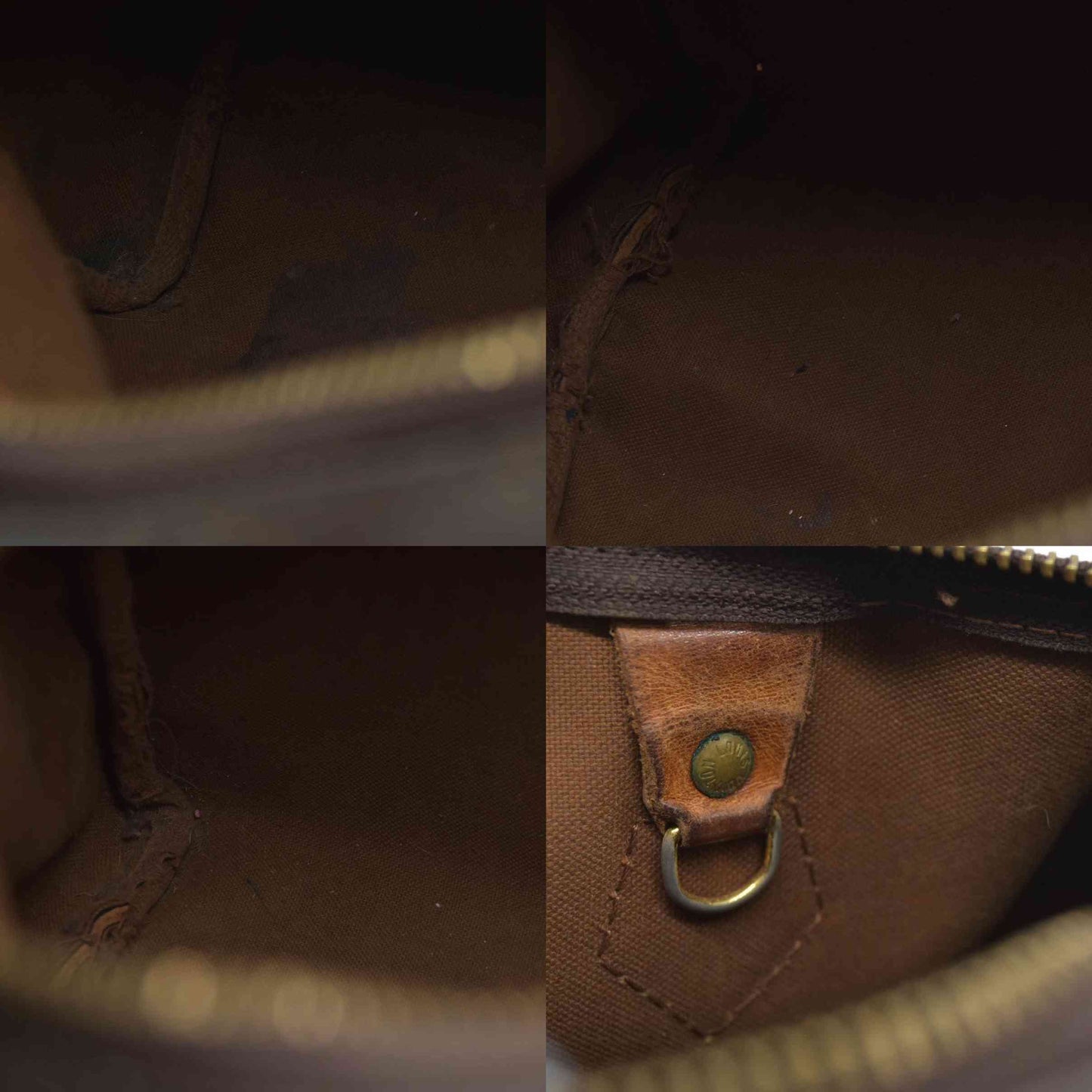 AUCTION $1600 Louis Vuitton  Monogram Speedy 25 1993 SD1913