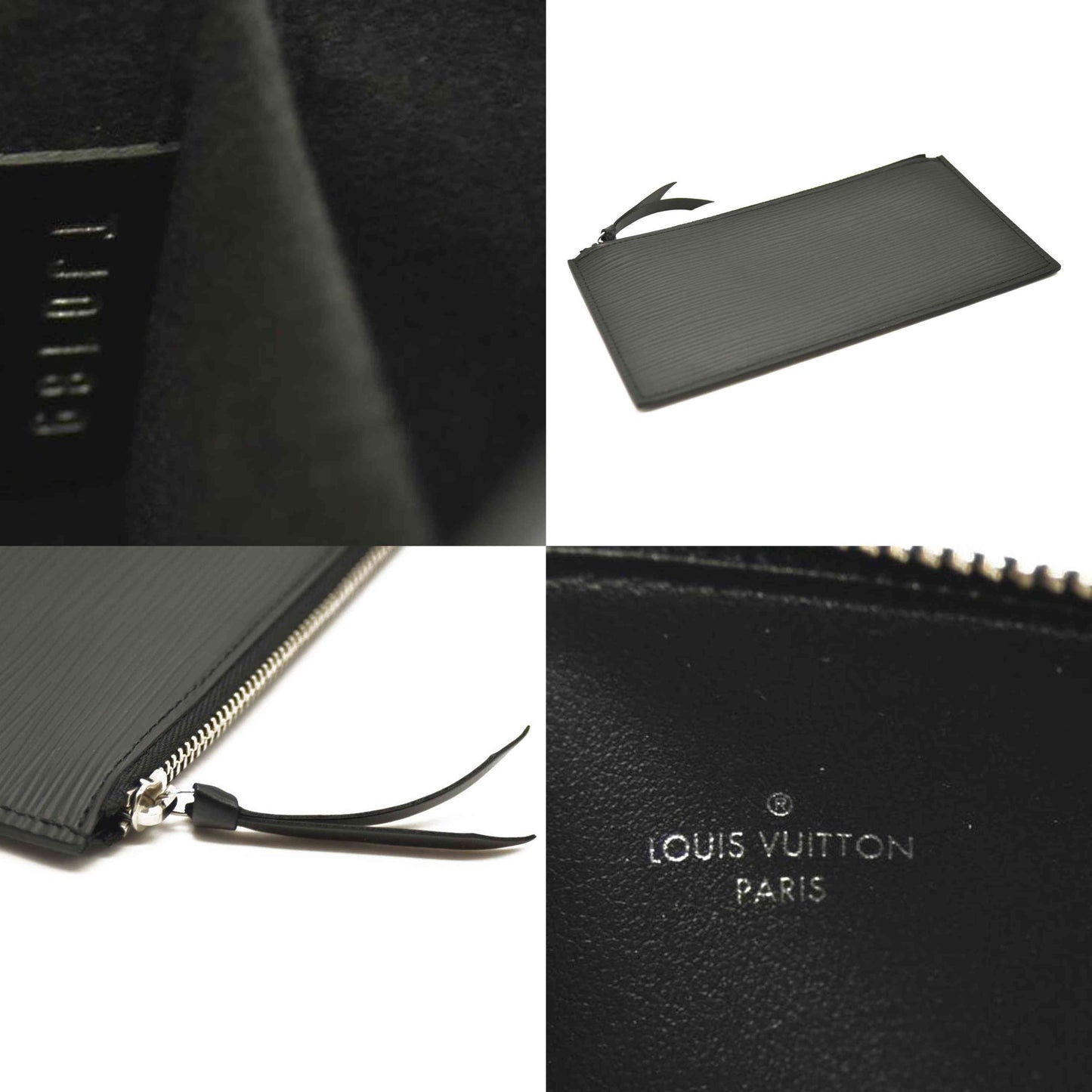 LOUIS VUITTON  Epi Pochette Felicie Black  TJ0189