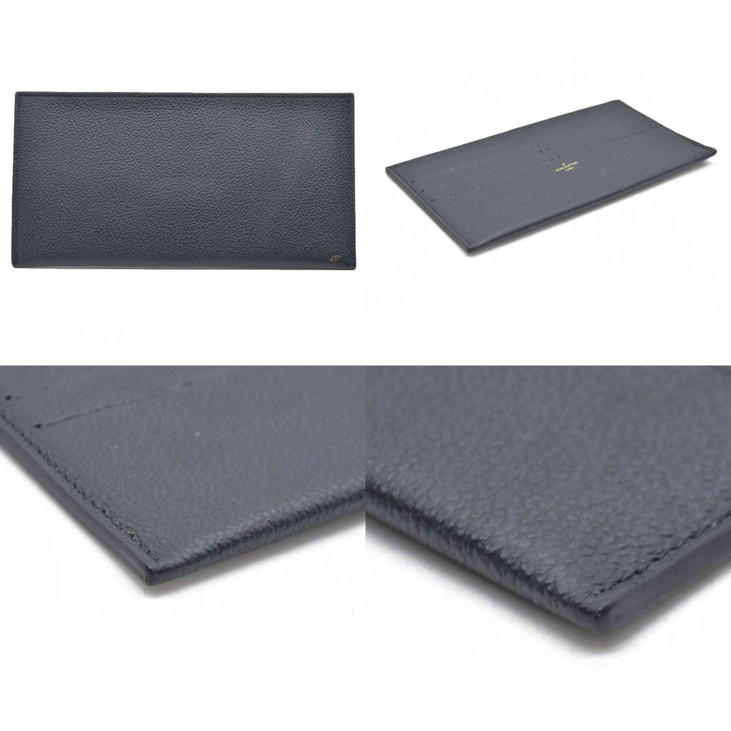 $1720 Louis Vuitton LV Monogram Pochette Félicie Black