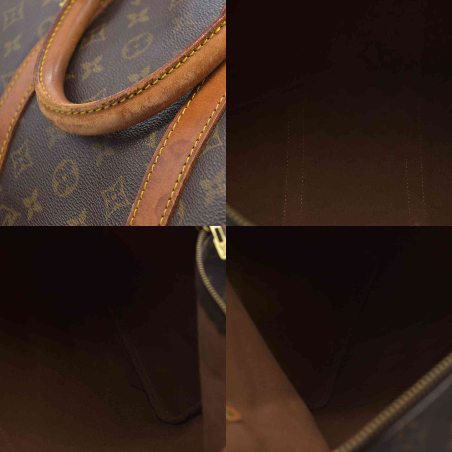 AUCTION $2630 Louis Vuitton  Monogram Keepall Bandouliere 50