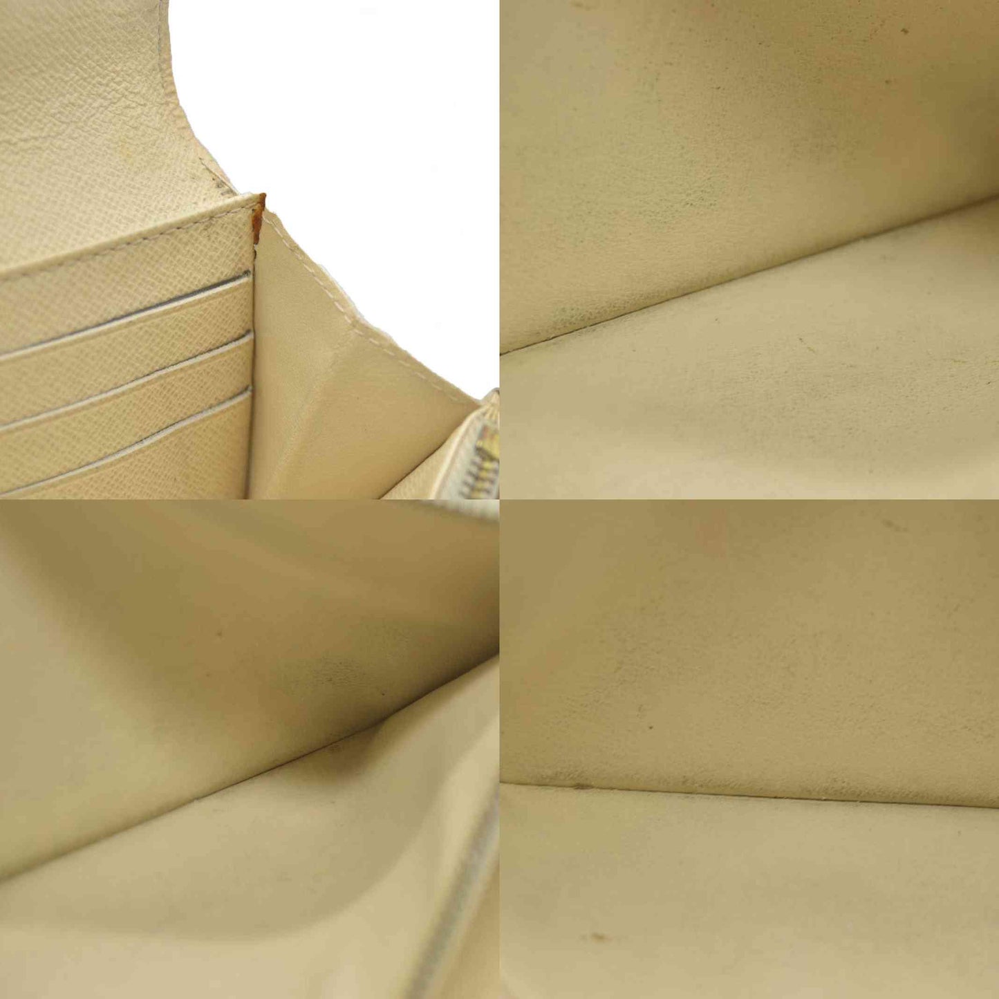 AUCTION $720 Louis Vuitton 2008 Damier Azur Pattern Sarah Wallet