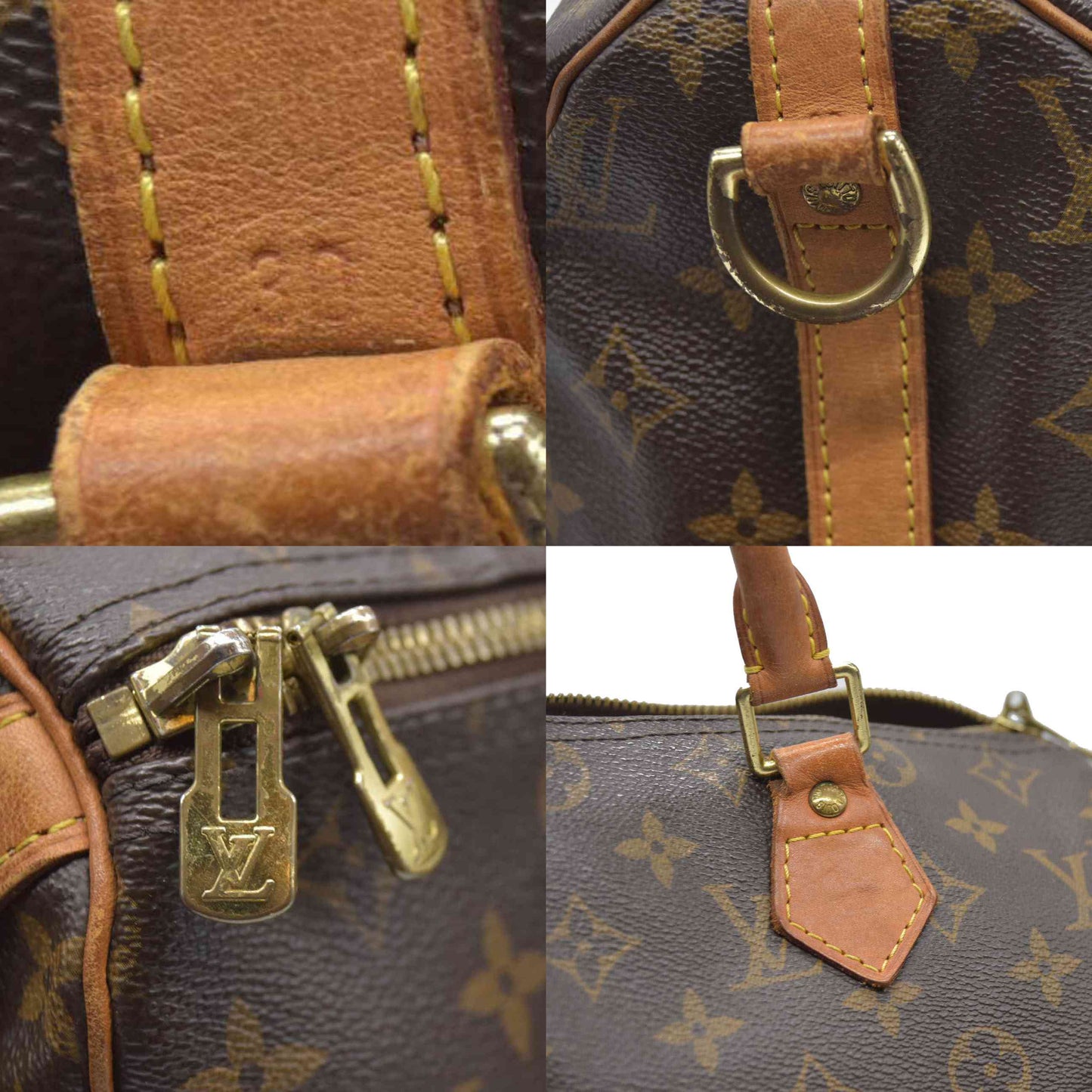 $1980 Louis Vuiton Monogram Speedy Bandouliere 30 DU4191 2011