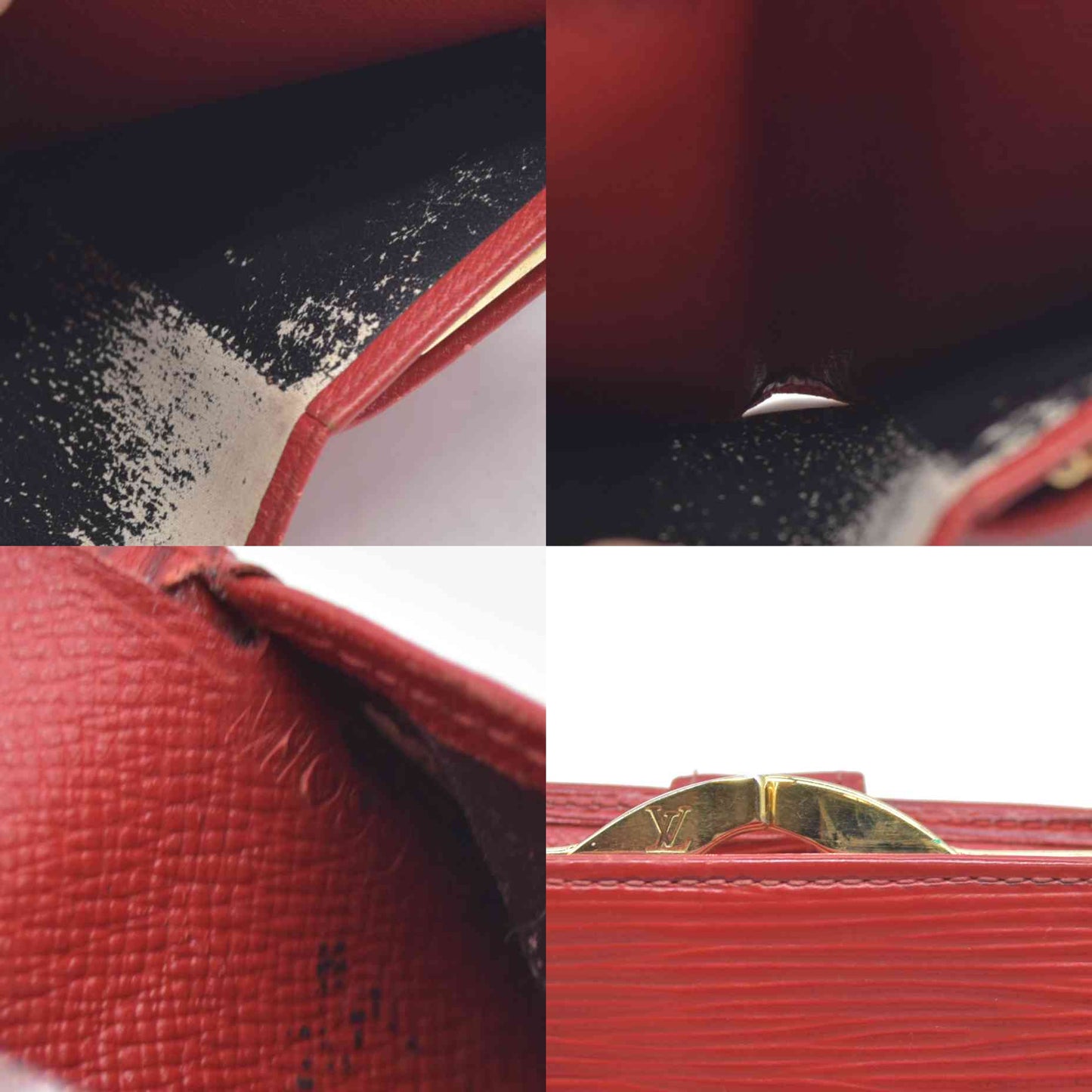 LOUIS VUITTON Epi Porte Monnaie Billets Viennois Wallet MI0997