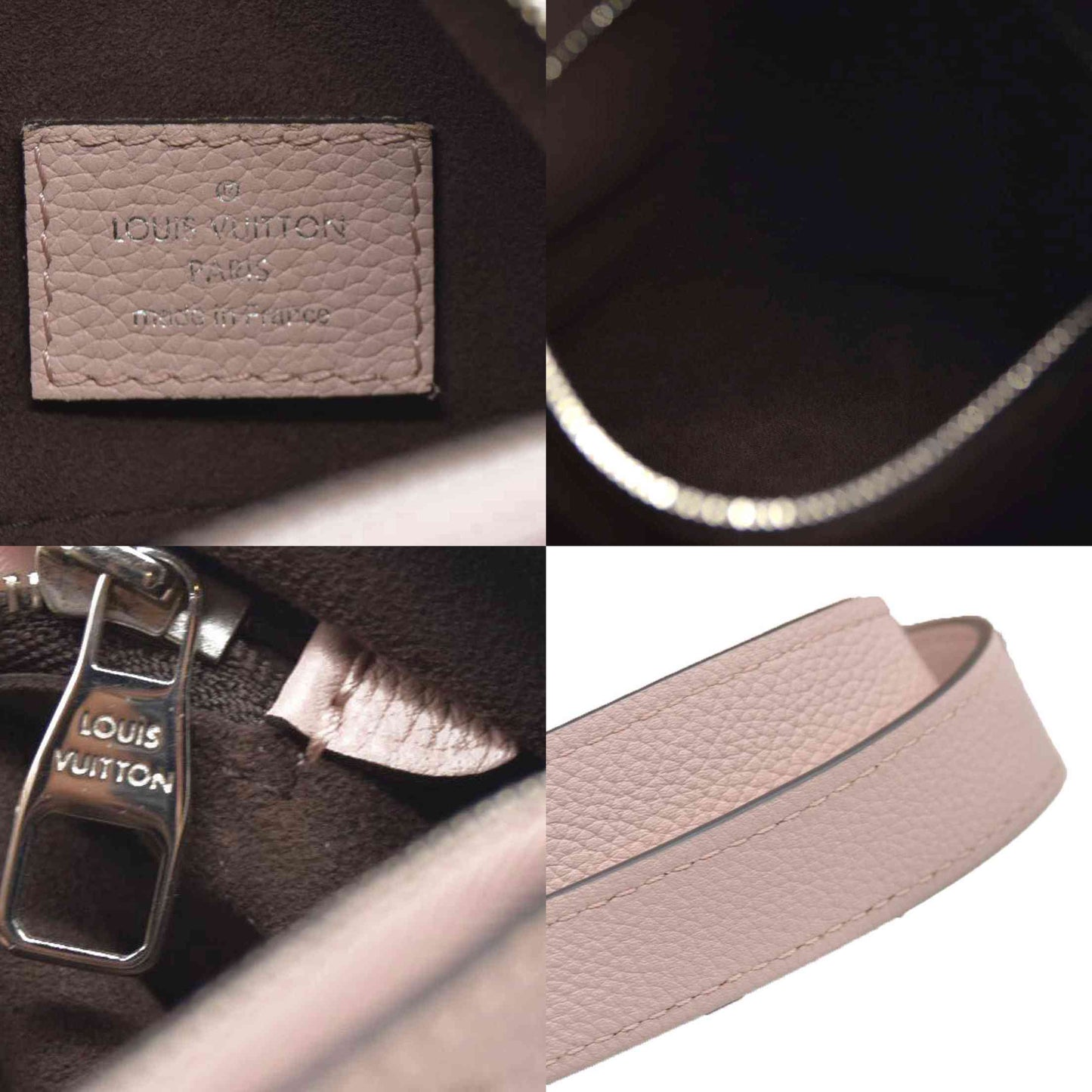 $3950 Louis Vuitton  Mahina Babylone Chain BB Magnolia