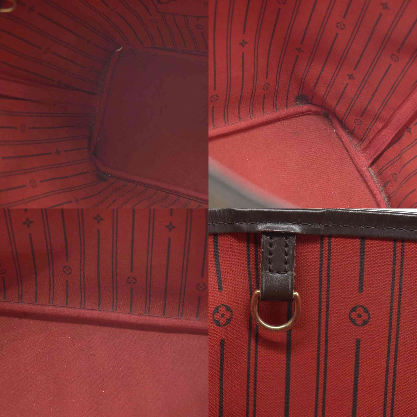 AUCTION $2170 Louis Vuitton  Damier Ebene Neo Neverfull MM SD1039