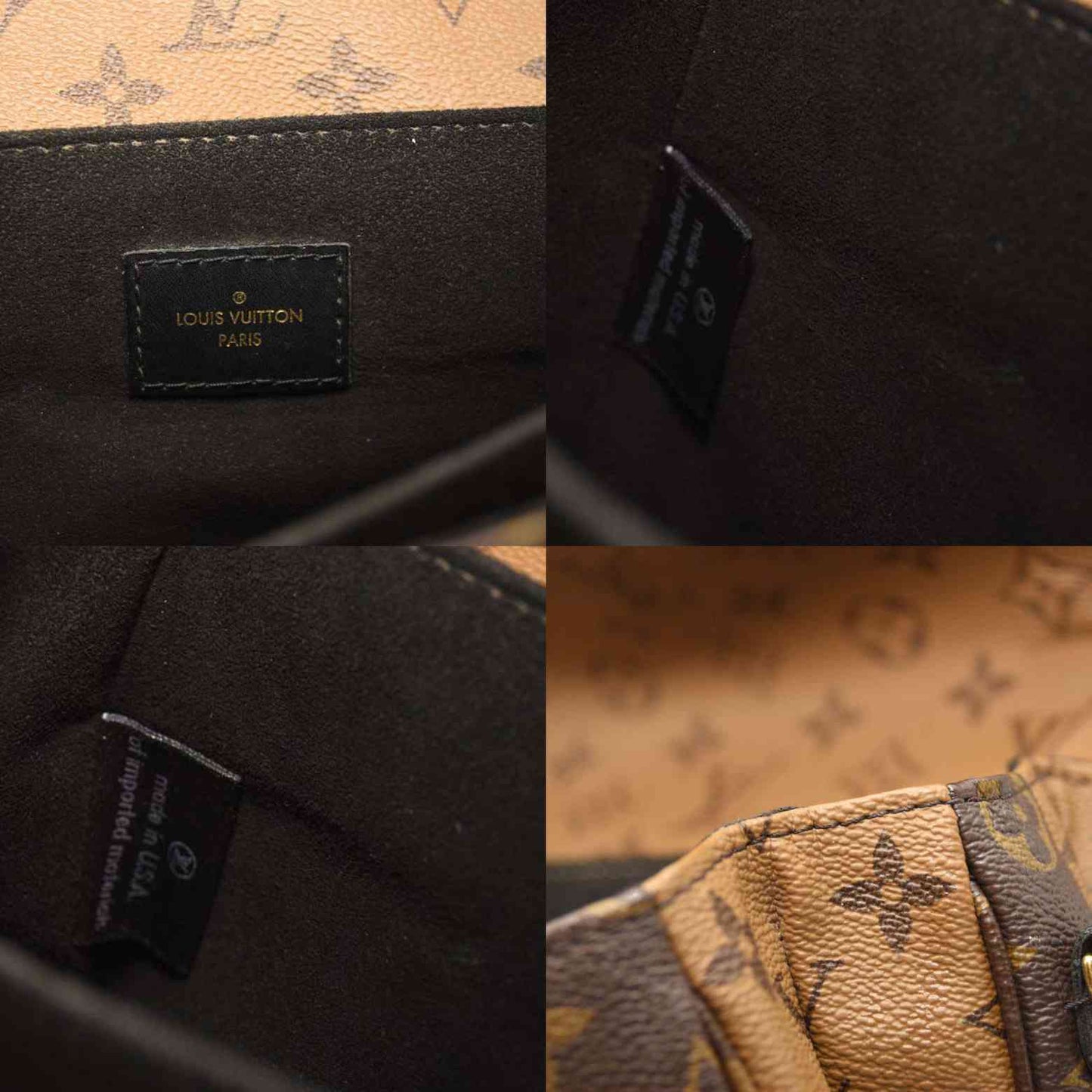 LOUIS VUITTON Reverse Monogram Pochette Metis SD4210