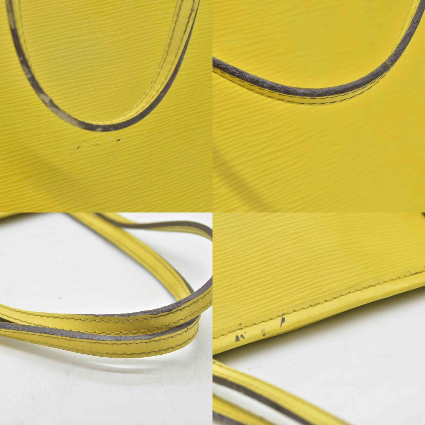 $2640 2014 Louis Vuitton Pistache Epi Leather Neverfull MM Bag CA2194 CONSIGNMENT