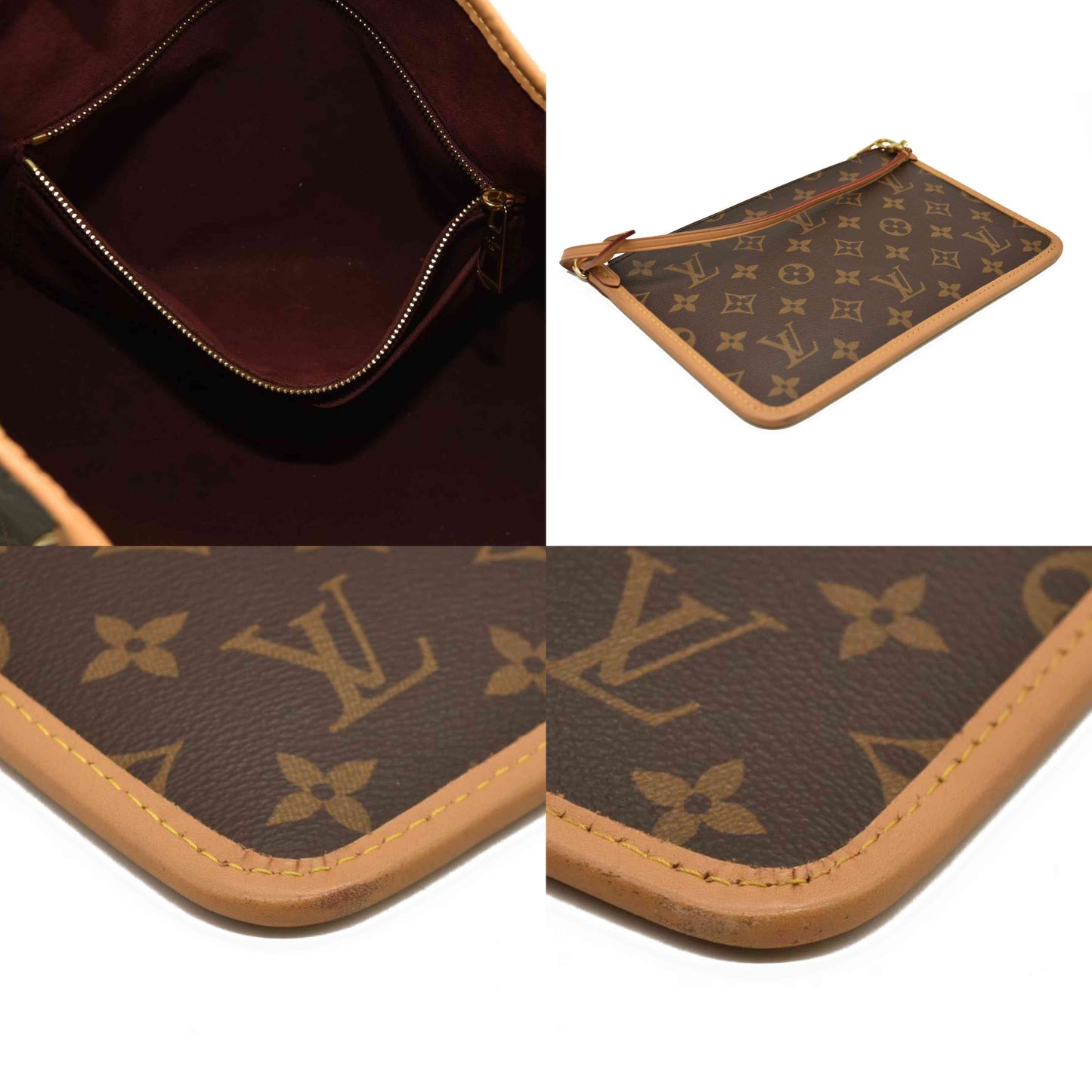 LOUIS VUITTON  Monogram CarryAll MM with pouch