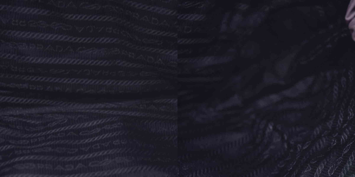 $995 Prada Tessuto Nylon Origami Purple CONSIGNMENT