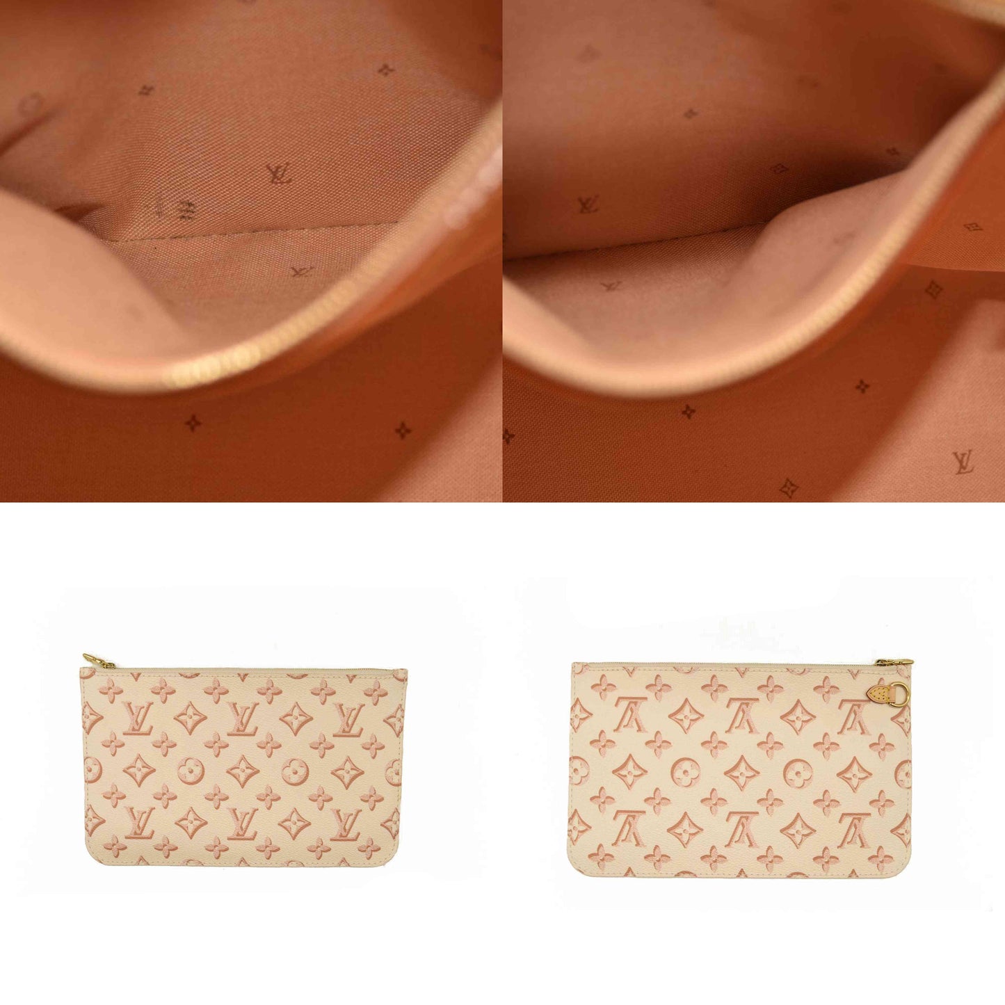 Louis Vuitton  Monogram Fall For You Neverfull MM Beige Clair