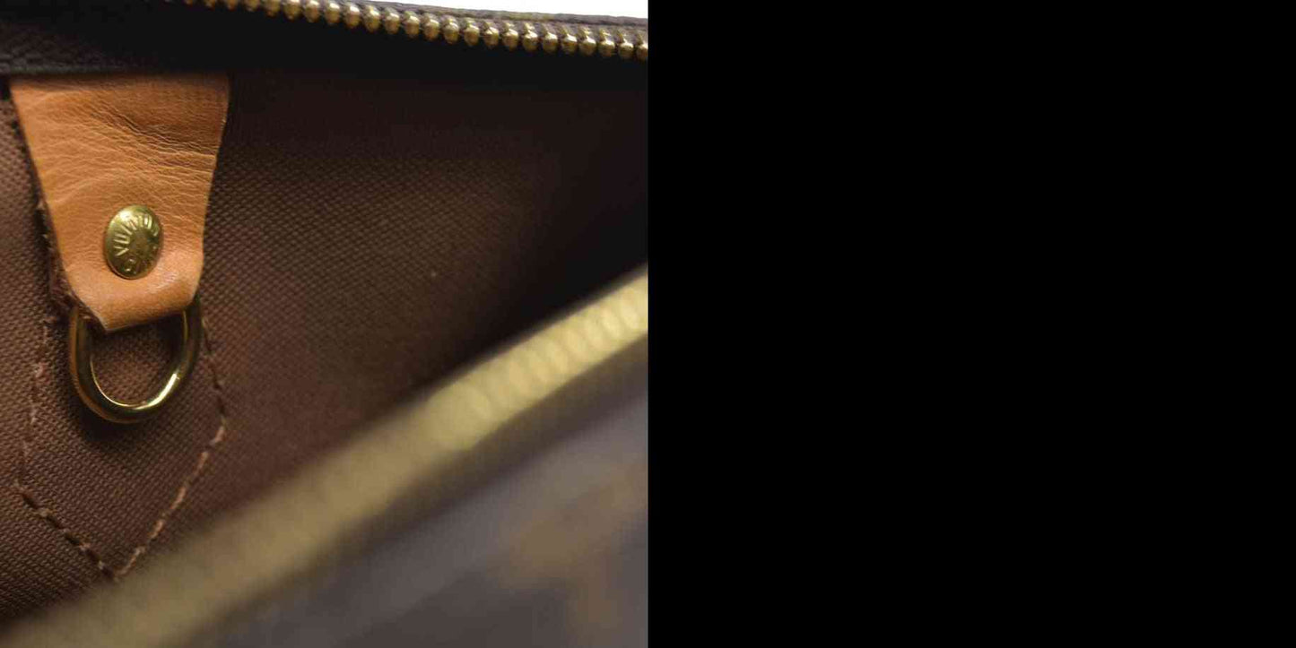 $1550 Louis Vuitton Monogram Speedy 30 SD0021