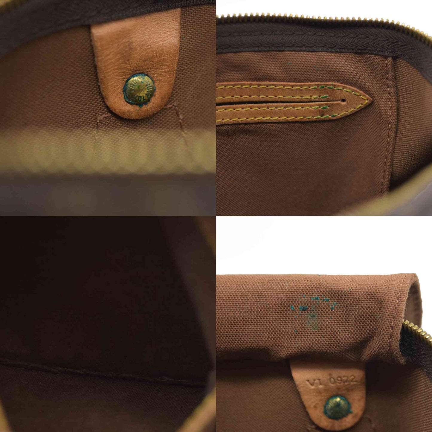 Louis Vuitton LV Hand Bag Speedy 35 Brown Monogram VI0972