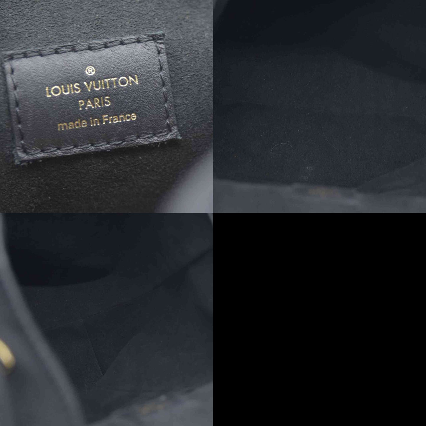 $2980 Louis Vuitton  Empreinte Montsouris NM Backpack Black Noir