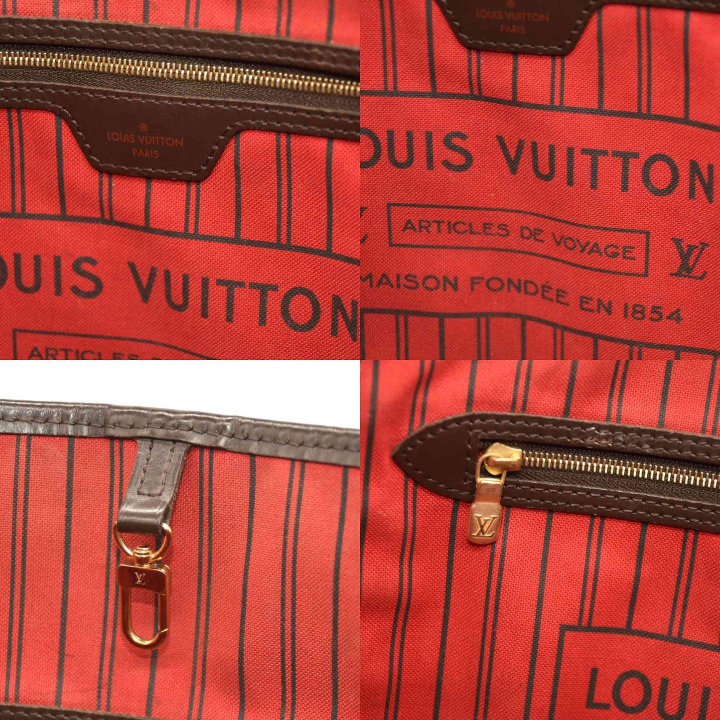 LOUIS VUITTON Damier Ebene Neo Neverfull MM