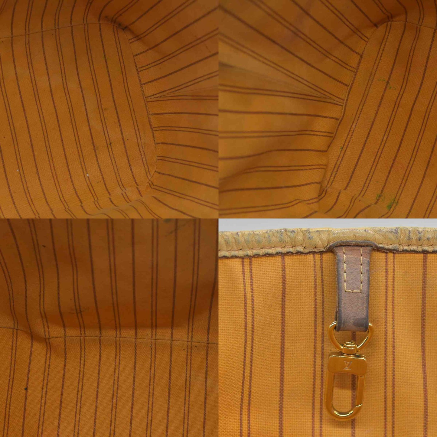 Louis Vuitton Damier Azur Braided Neverfull MM Tote
