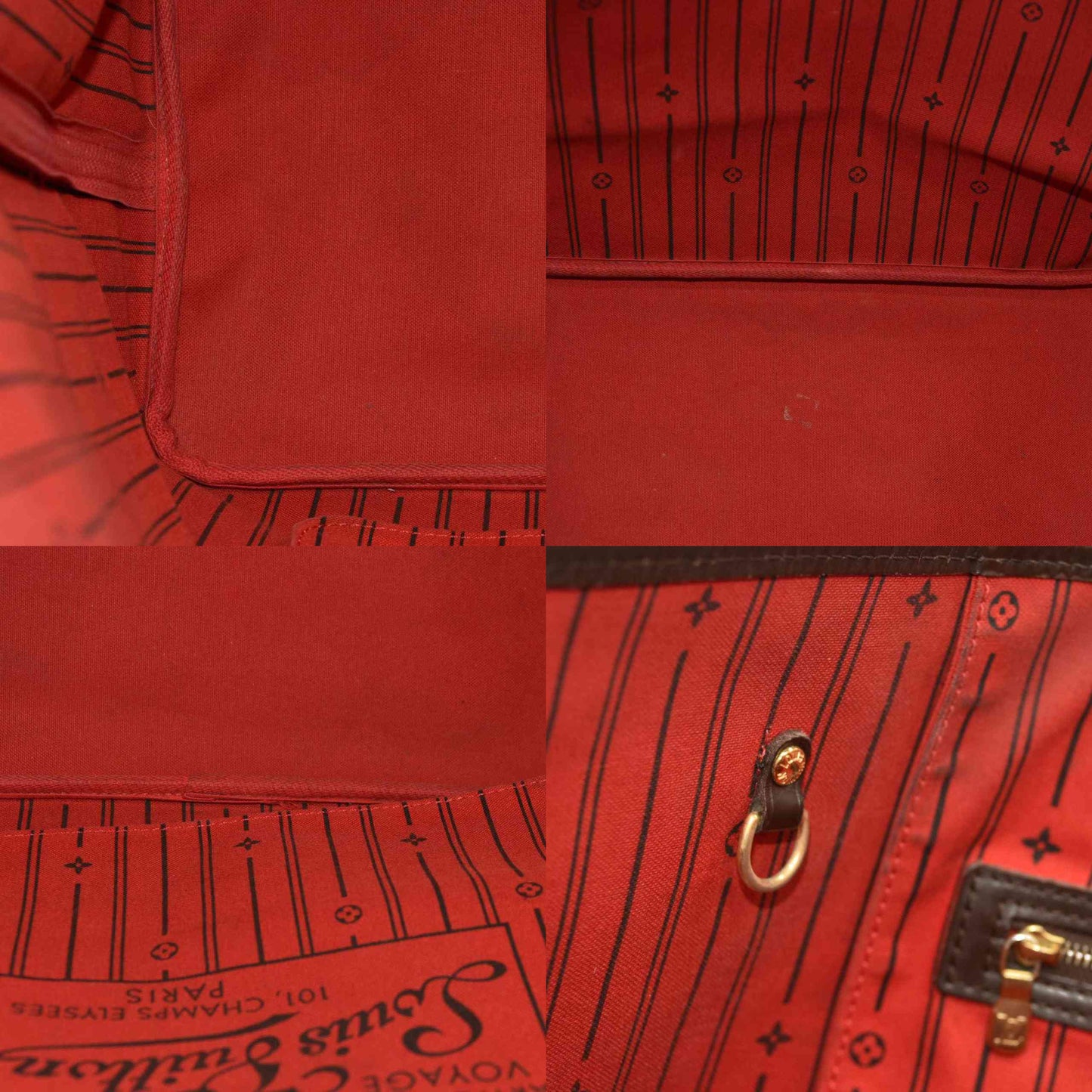 Louis Vuitton Damier Ebene Neo Neverfull GM SD0088