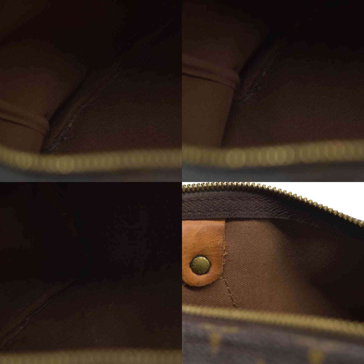 $1700 Louis Vuitton Monogram Speedy 35 TH0034