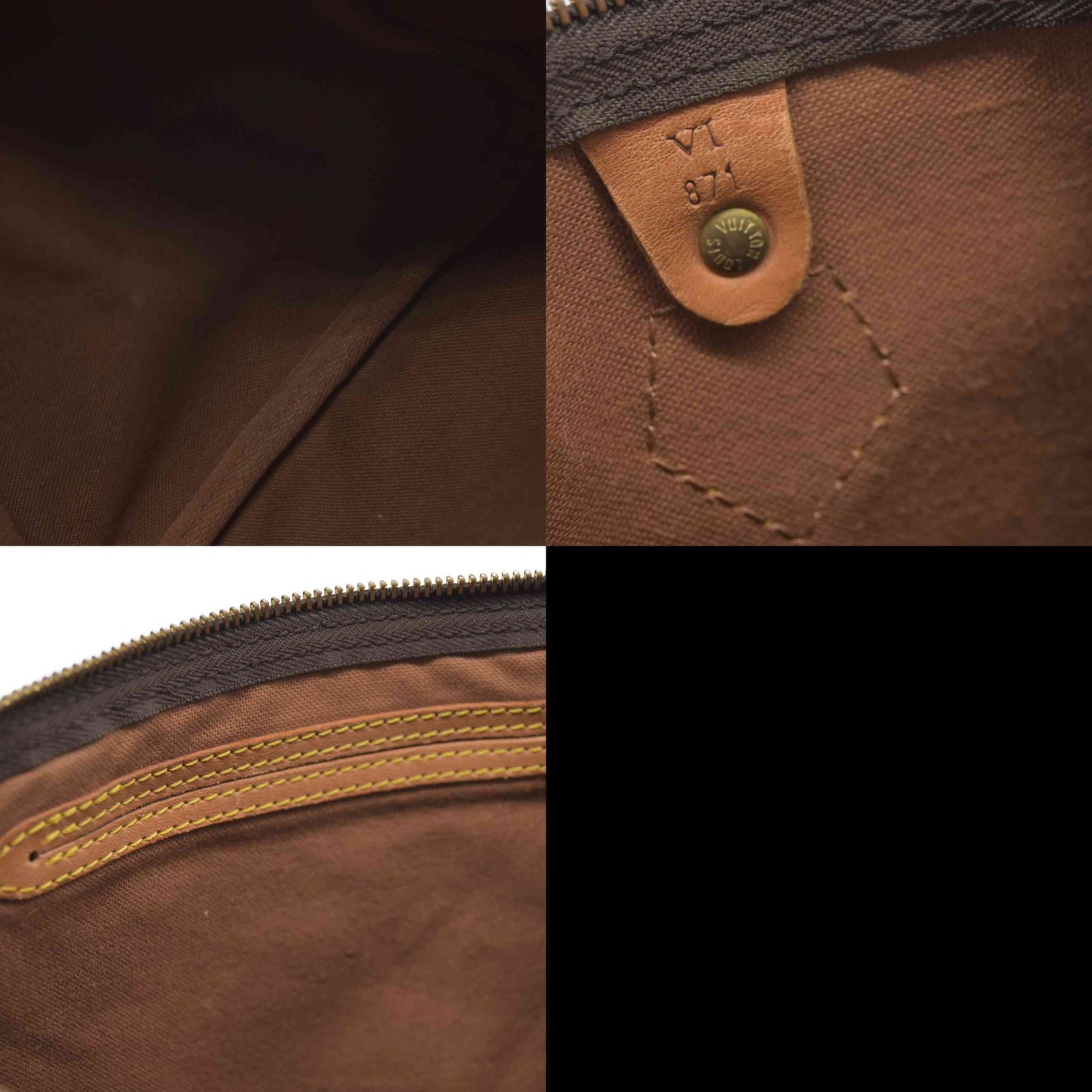 Louis Vuitton LV Hand Bag Speedy 30 Brown Monogram  VI871