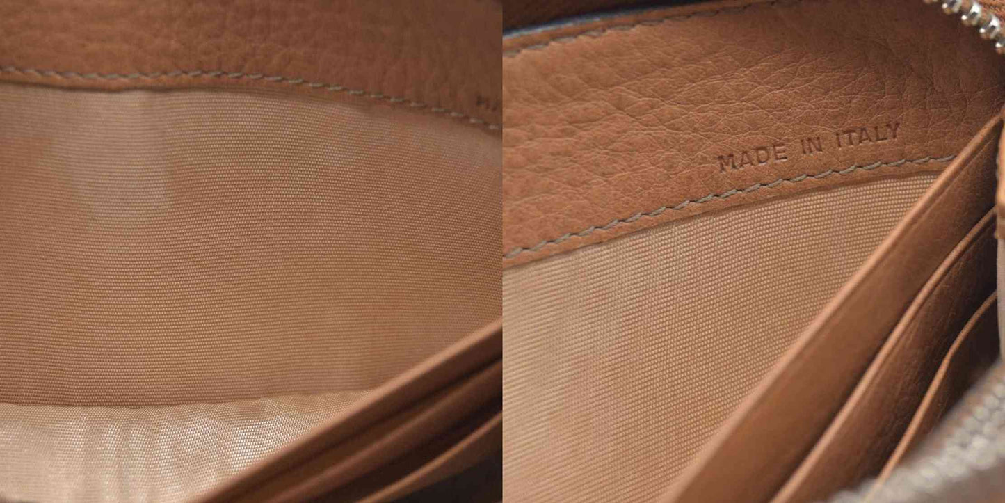 Chloe Paddington Beige Leather Long Wallet