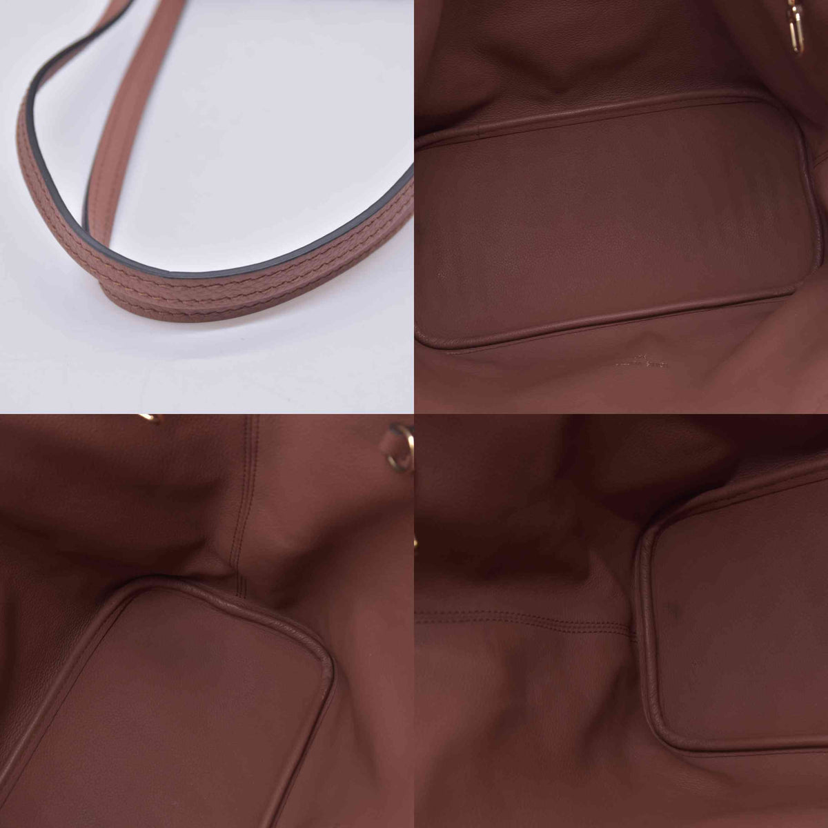 $3200 Louis Vuitton Monogram Inside Out Reversible Neverfull MM Brown RFID 10021157