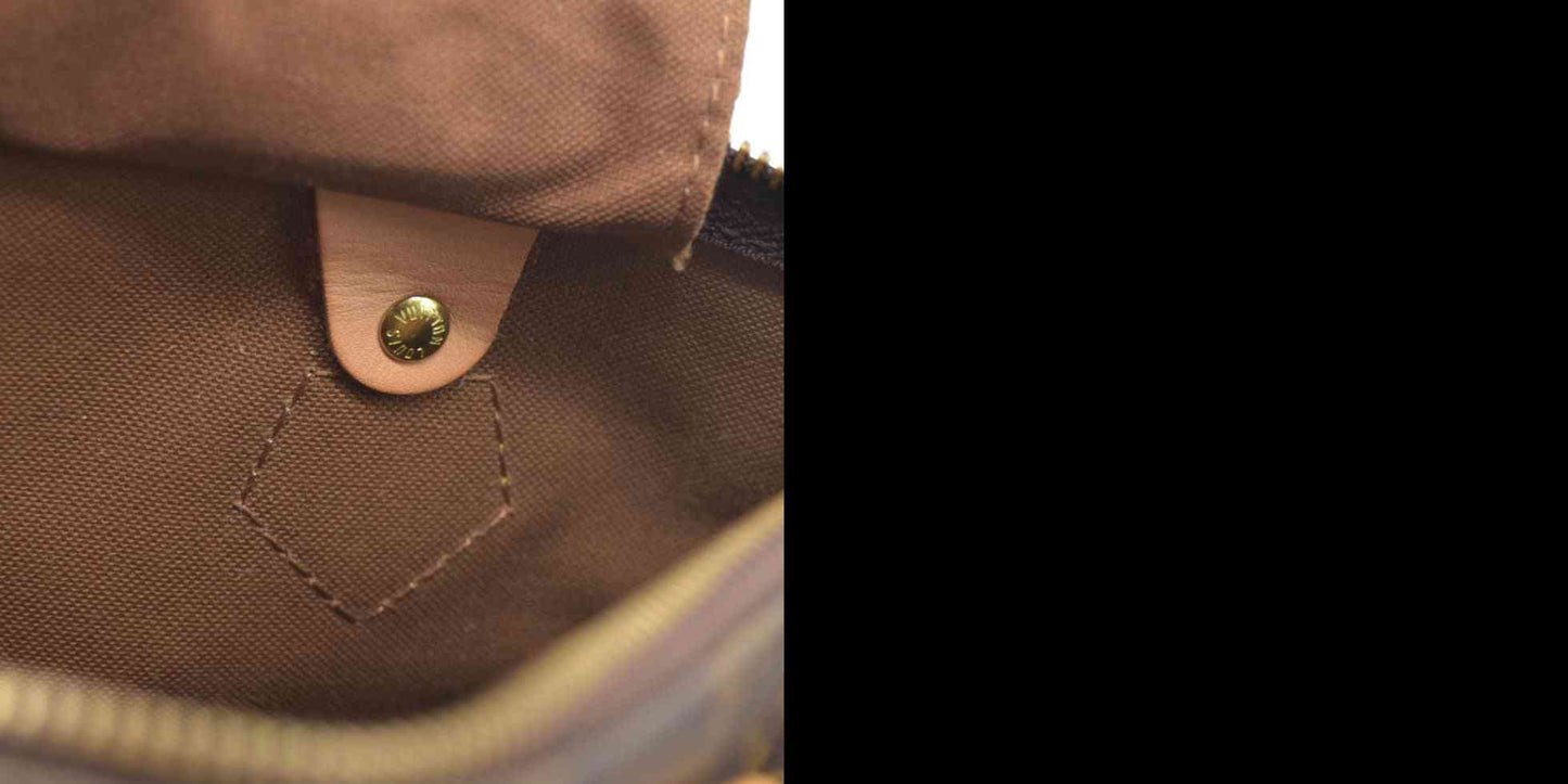 AUCTION $1550 Louis Vuitton Monogram Speedy 30 SD2160