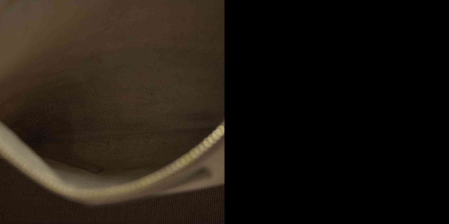 $2000 SAINT LAURENT Linen Calfskin Small Rive Gauche Tote Beige Sea Salt