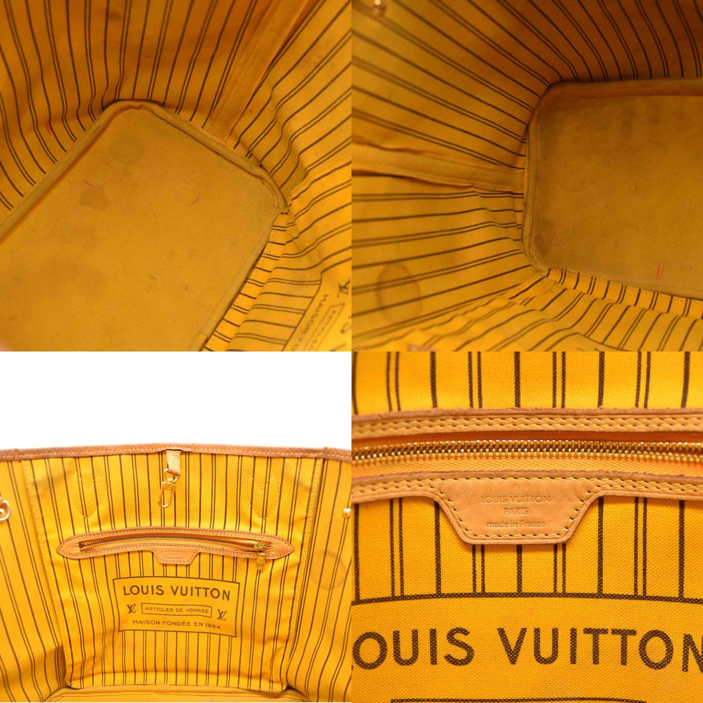 LOUIS VUITTON Monogram Neo Neverfull MM Mimosa TJ2134