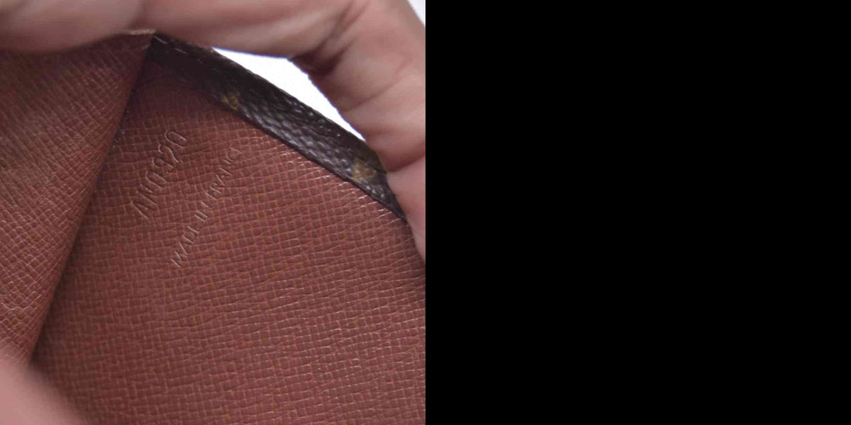 1990 LOUIS VUITTON Monogram Pochette Rabat 23 Clutch Bag AN0920