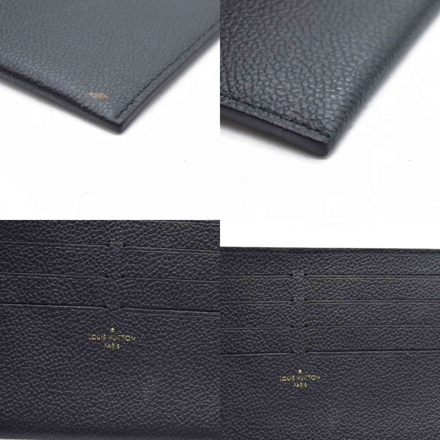$1720 Louis Vuitton LV Monogram Pochette Félicie Black