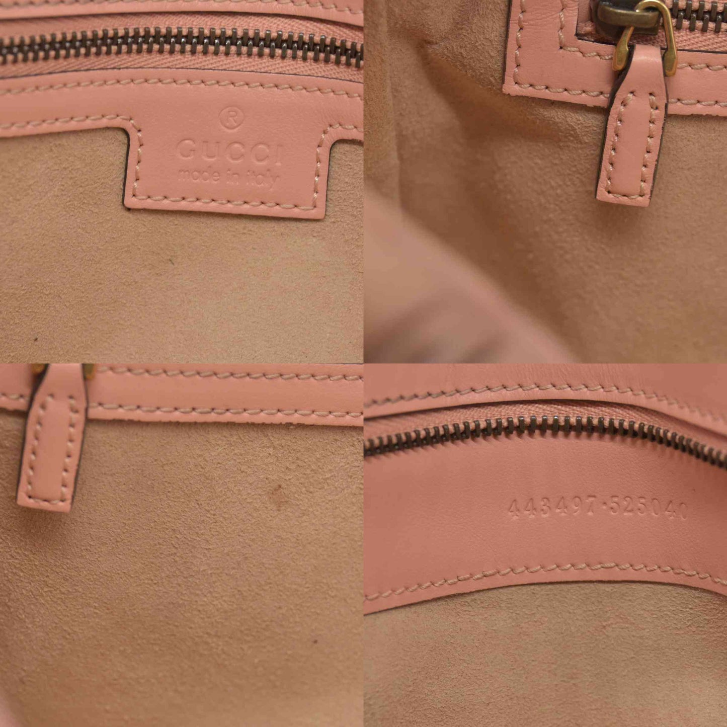 $2590 Gucci Calfskin Matelasse Small GG Marmont Shoulder Bag Perfect Pink
