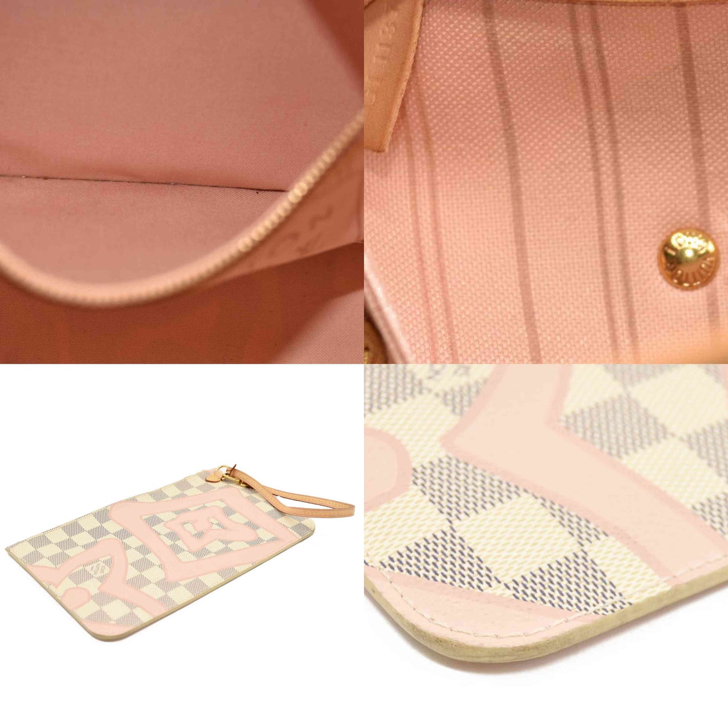 Louis Vuitton  Damier Azur Tahitienne Neverfull MM