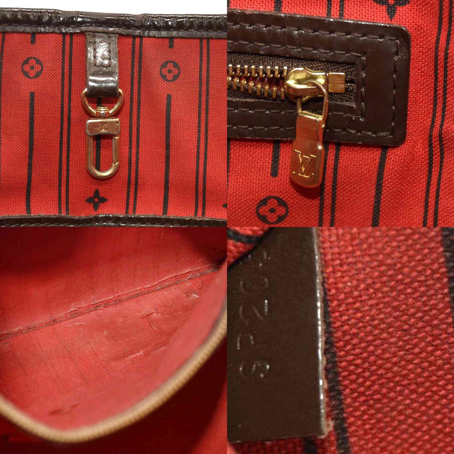 Louis Vuitton  Damier Ebene Neverfull MM