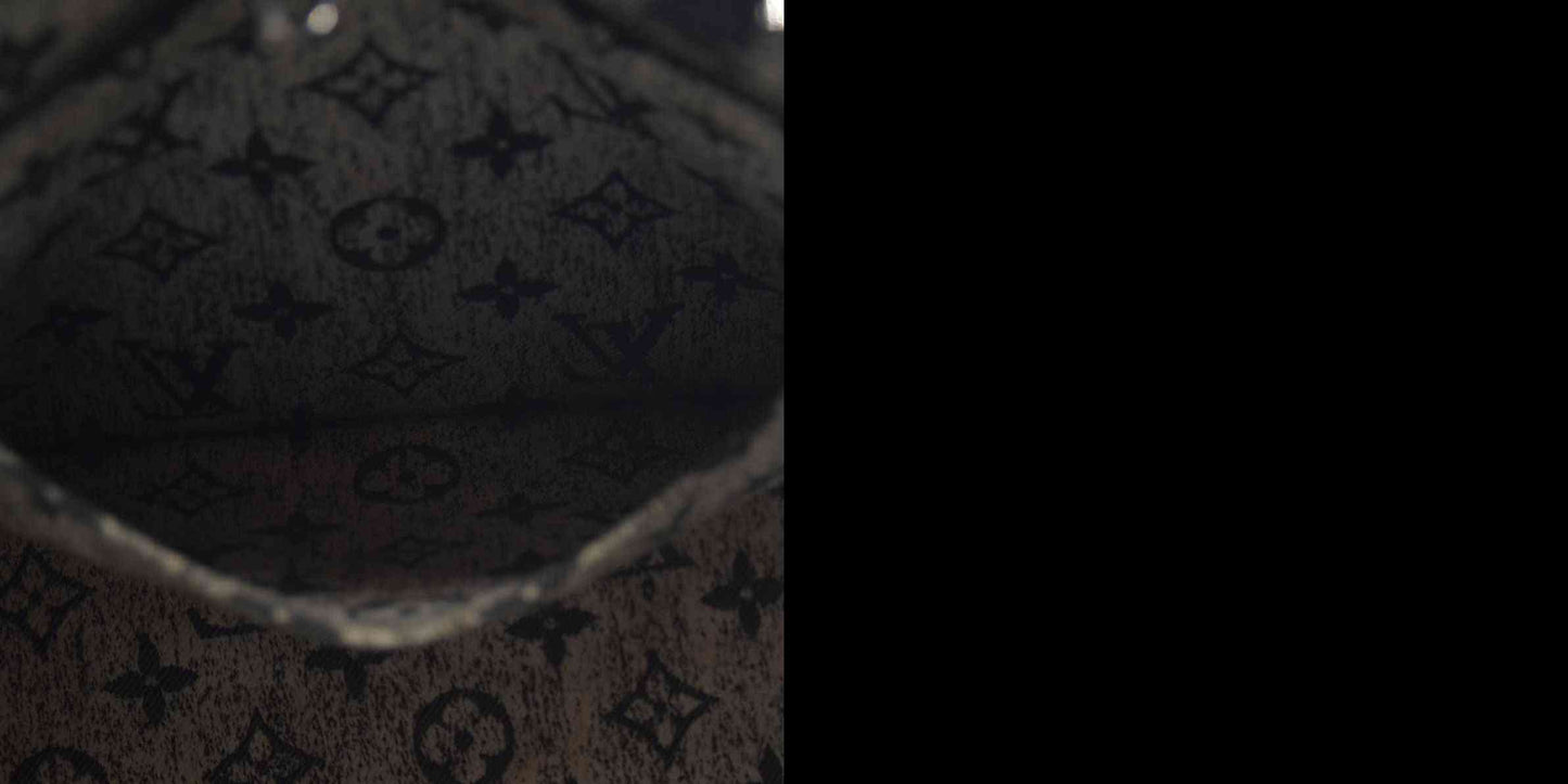 Louis Vuitton  Monogram Jacquard Denim Onthego MM Black