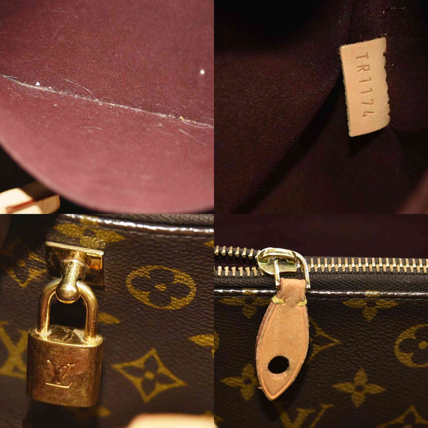 Louis Vuitton  Monogram Montaigne GM  TR1174