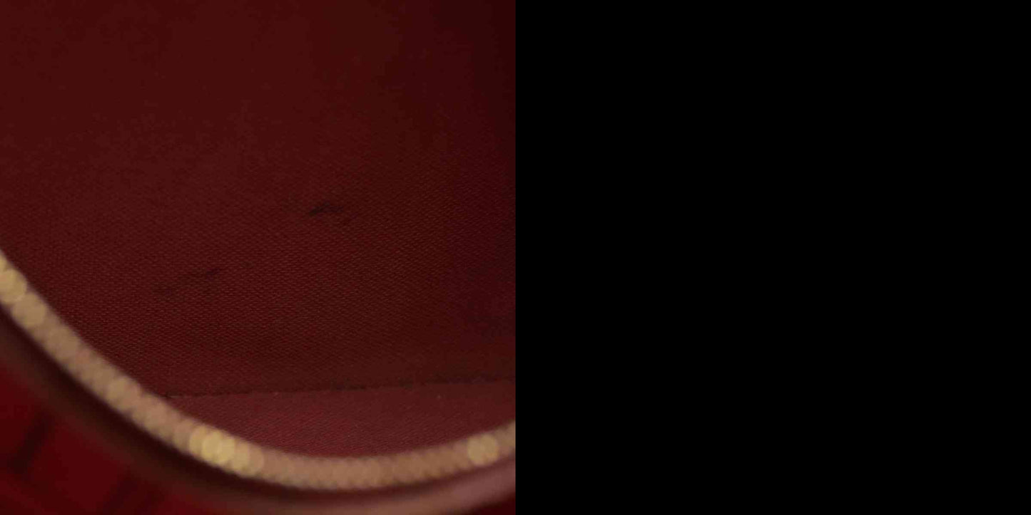 $2170 Louis Vuitton Monogram Neverfull MM Cherry AR1127