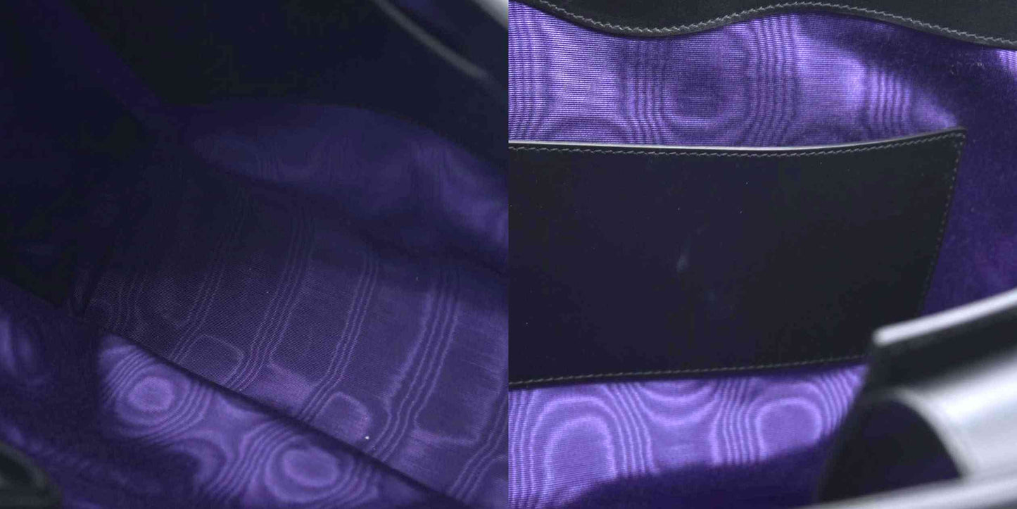 $2750 Gucci  Calfskin GG Matelasse Medium Ophidia Shopping Tote Black