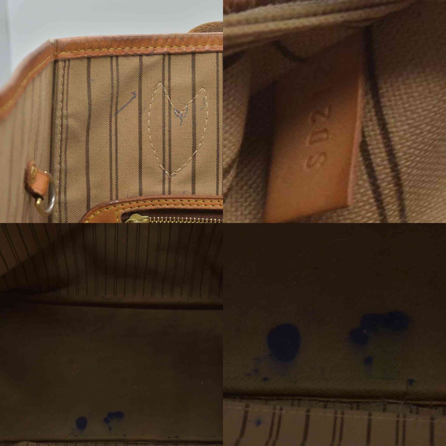 $2240 2015 Louis Vuitton Monogram Neverfull GM SD2125