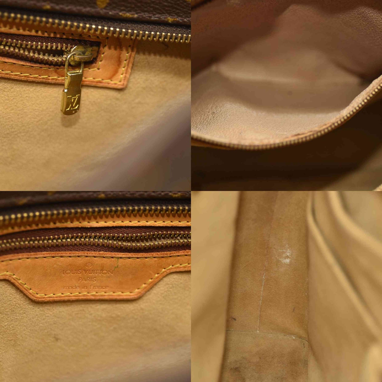 $1200 1999 LOUIS VUITTON Monogram Luco SR0959