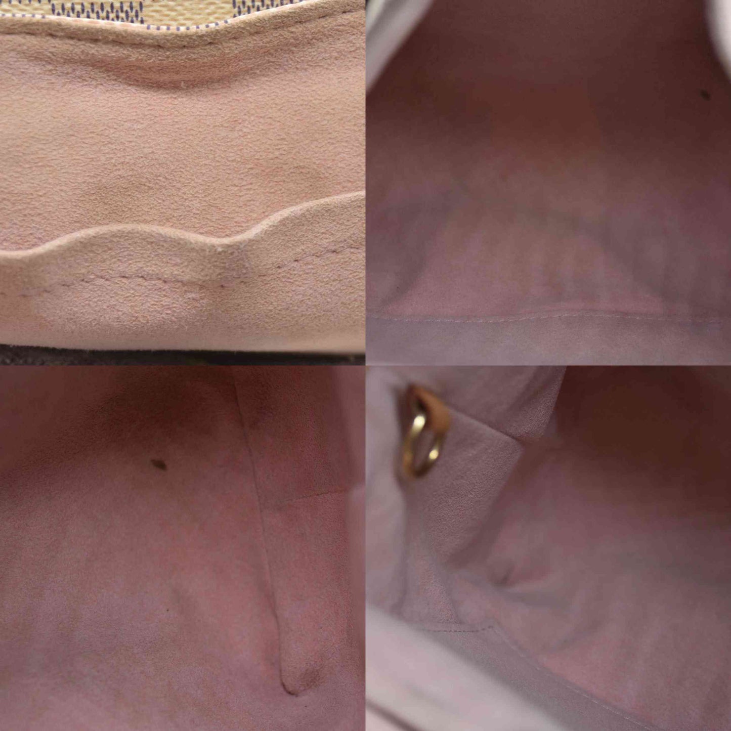 AUCTION $1250 Louis Vuitton  Damier Azur Sperone BB Backpack SR1137 2017