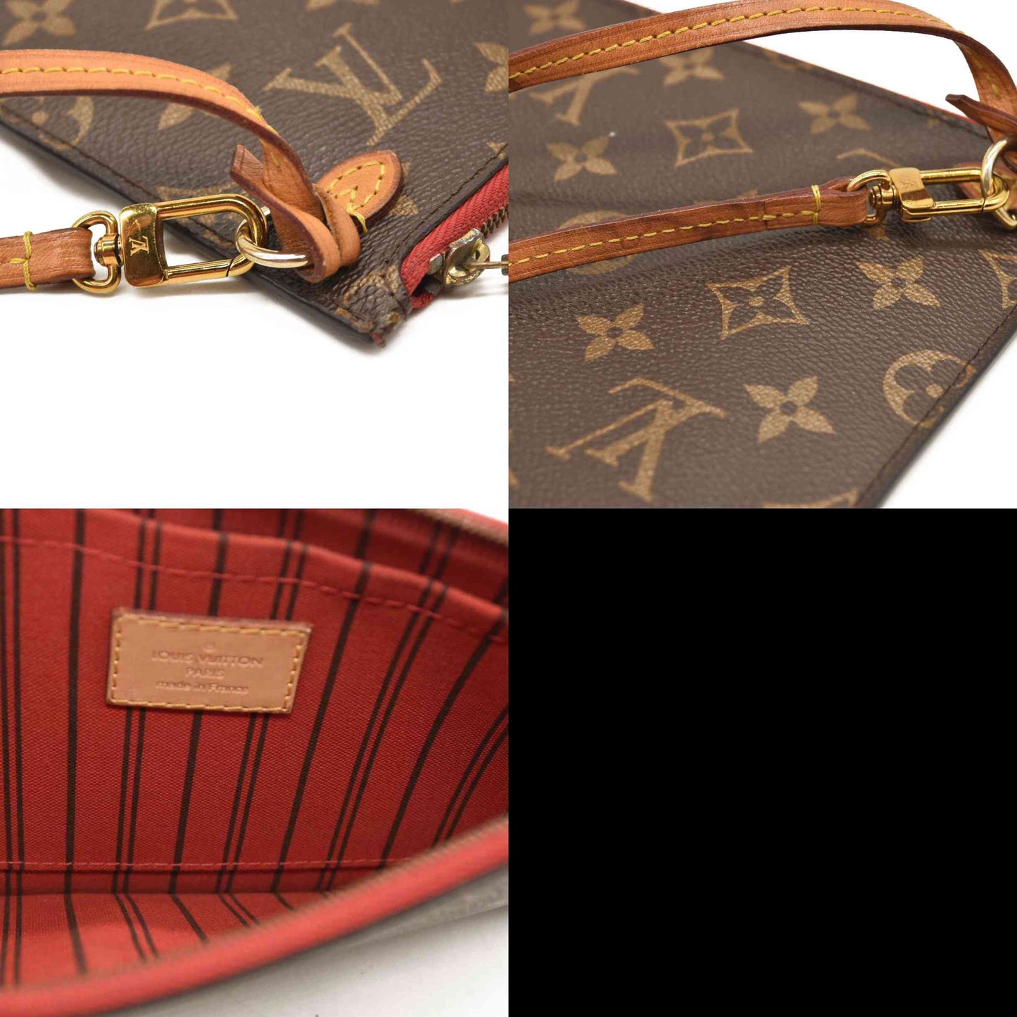 LOUIS VUITTON Monogram Neo Neverfull MM Cherry SR4106