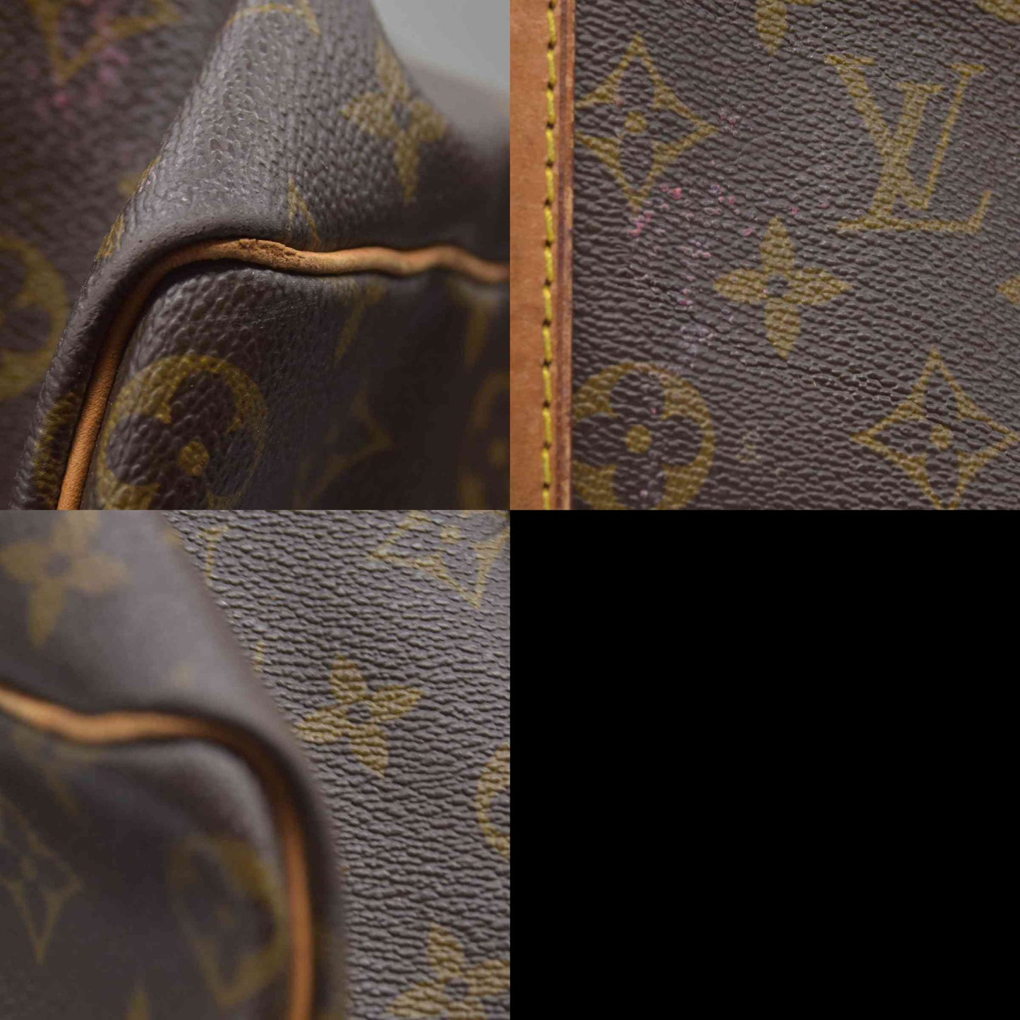 $1420 1991 Louis Vuitton Monogram Duffle Boston Bag Keepall 45 SP0911