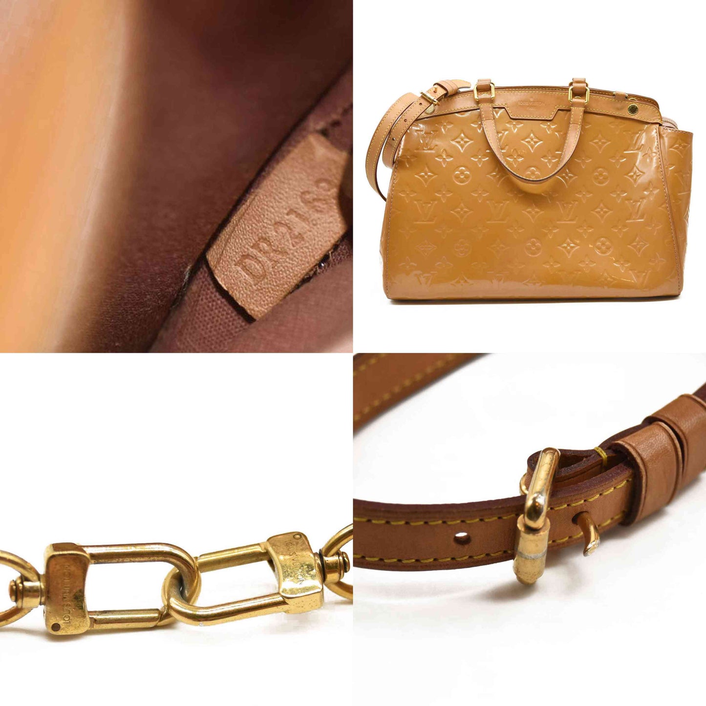 Louis Vuitton Vernis Brea GM Beige Poudre DR2169