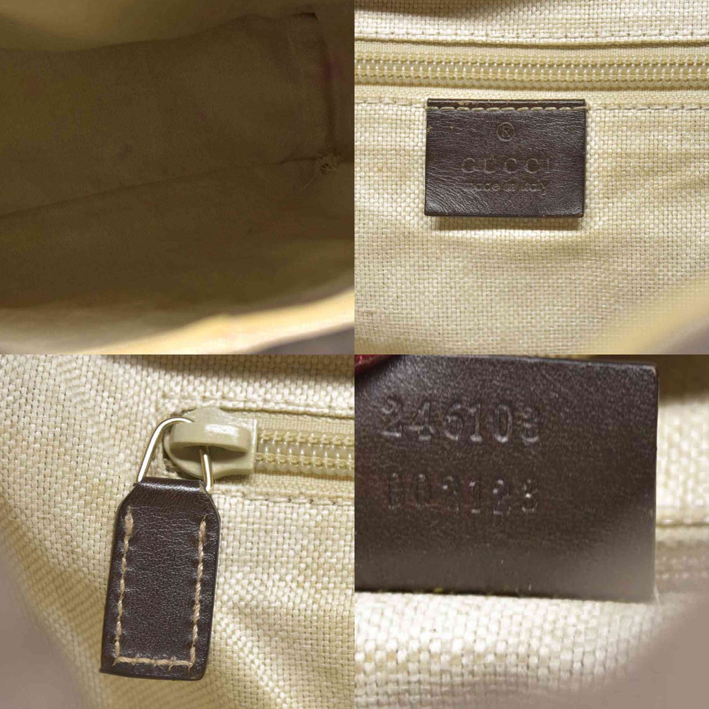 $2500 Gucci GG Supreme Backpack