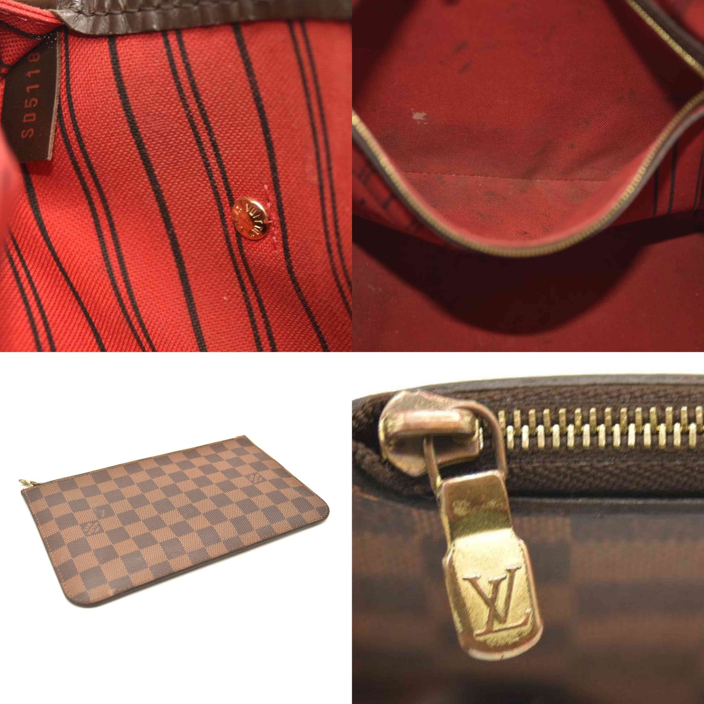 LOUIS VUITTON Damier Ebene Neo Neverfull MM