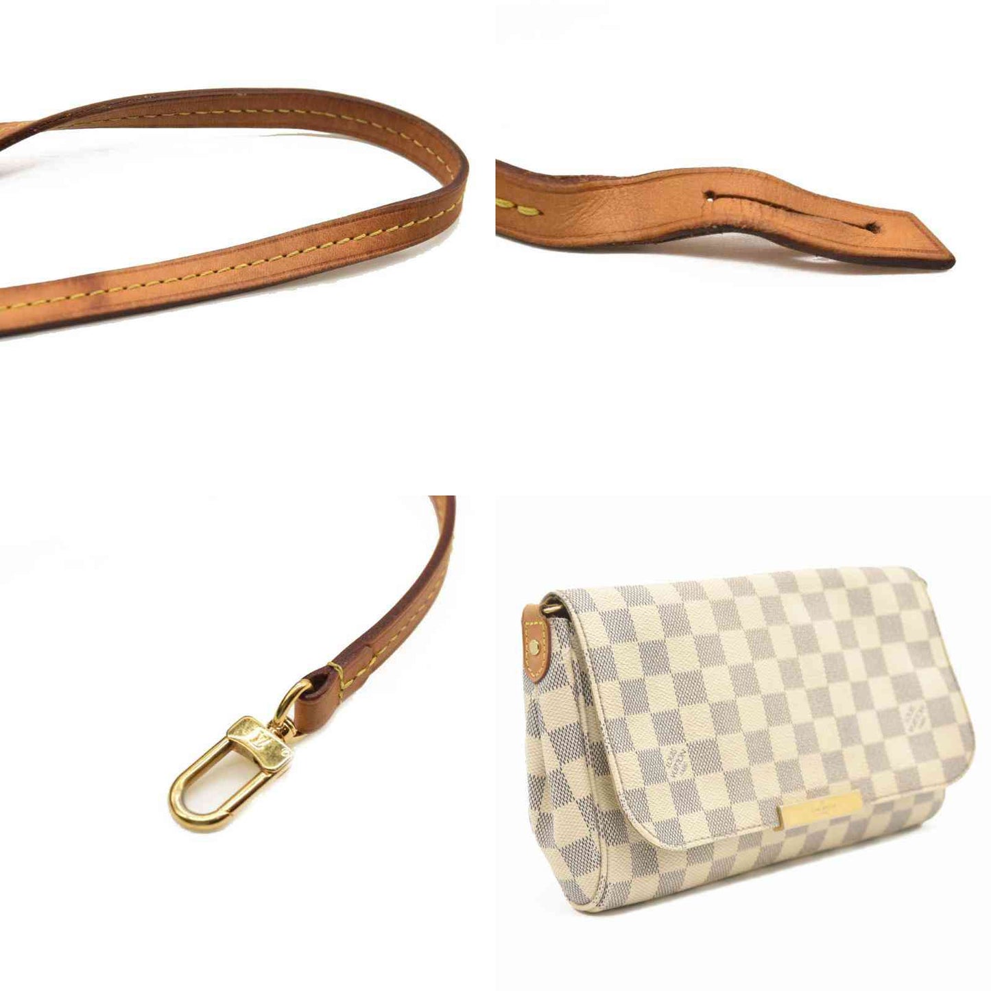 LOUIS VUITTON Damier Azur Favorite MM DU2174