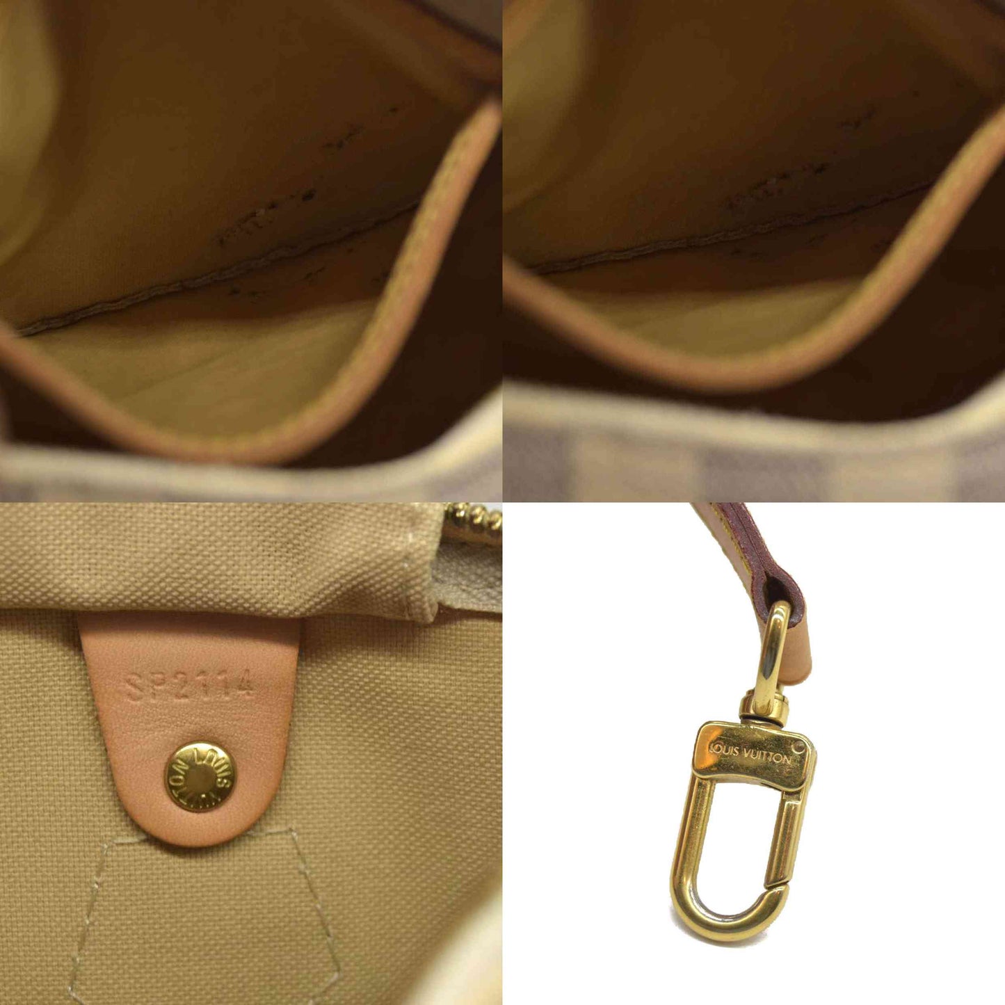 Louis Vuitton  Damier Azur Speedy Bandouliere 30 SP2114