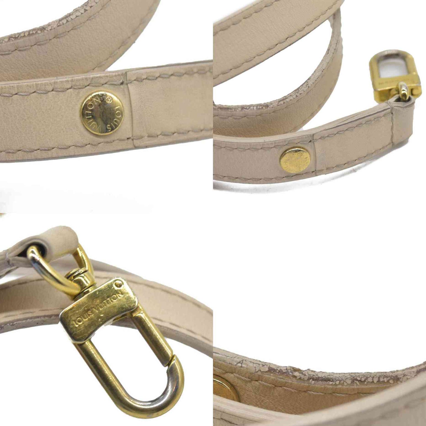 $3100 Louis Vuitton Monogram Giant Multi-Pochette Accessoires Cream