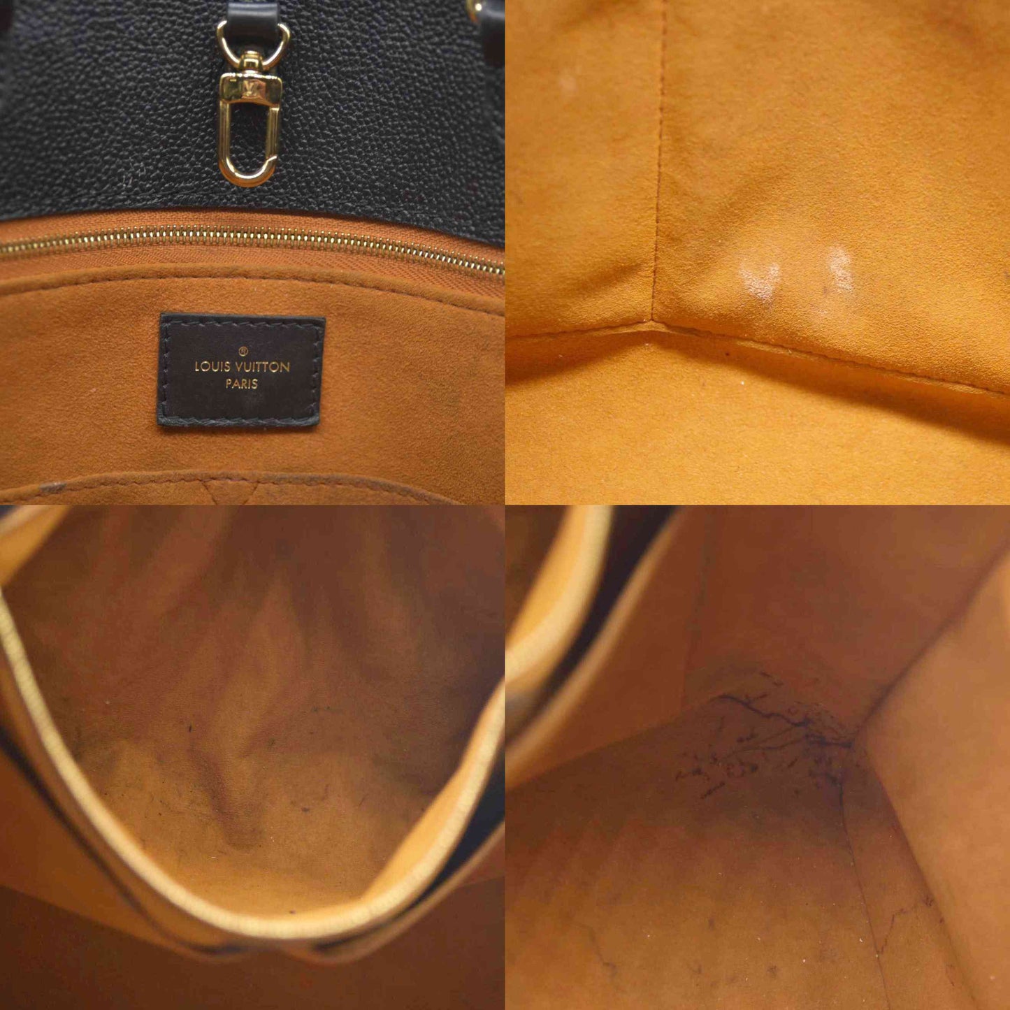 LOUIS VUITTON Empreinte Monogram Giant Onthego GM Black