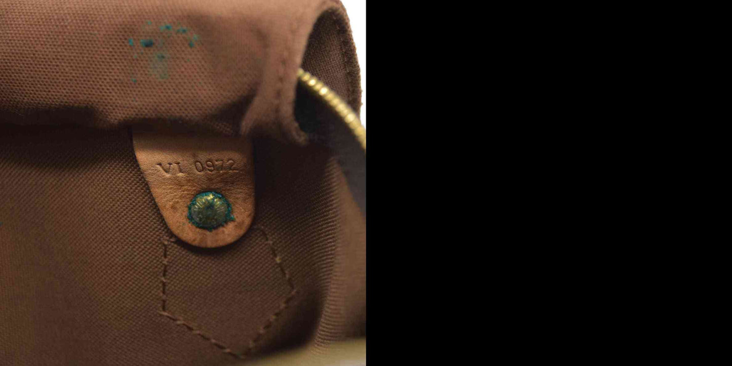 Louis Vuitton LV Hand Bag Speedy 35 Brown Monogram VI0972