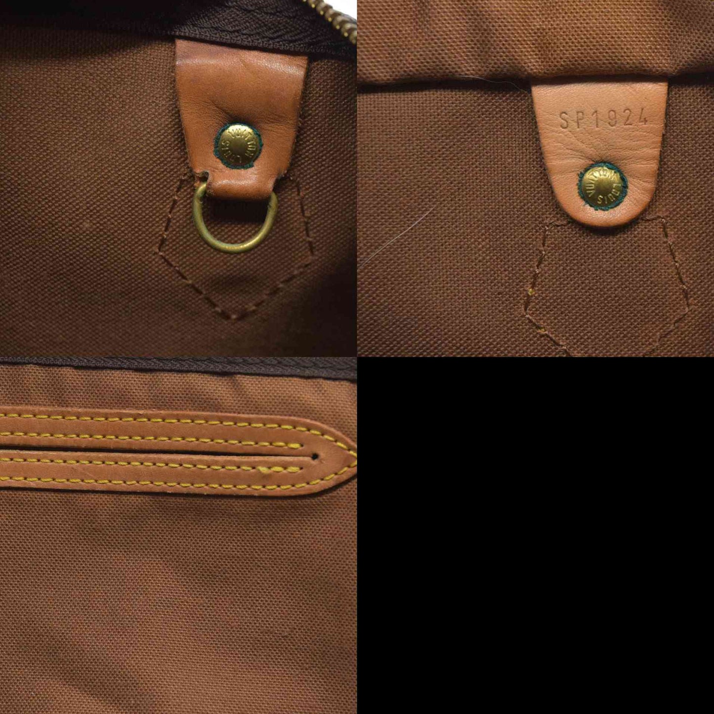 $2160 Louis Vuiton Monogram Speedy 40 SP1924 1994